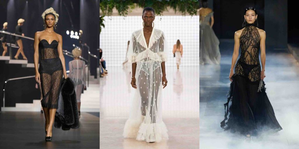 Soldan Sağa: Dolce & Gabbana, Chloé, Alexander McQueen