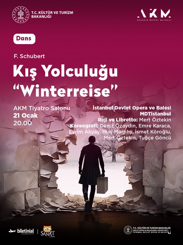 Kış Yolculuğu, Winterreise, İstanbul Devlet Opera ve Balesi