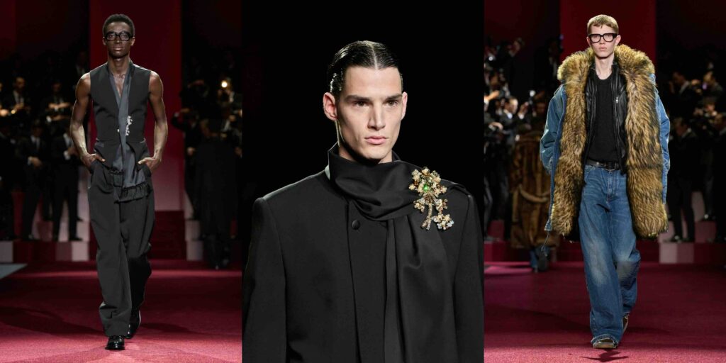 dolce & gabbana, men, mfw, fw25
