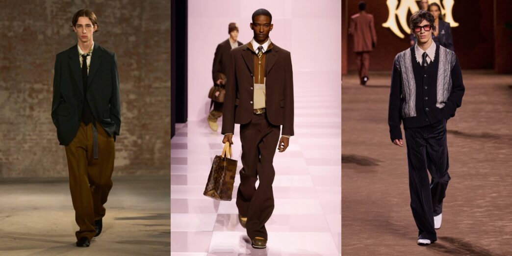 Soldan Sağa: AMI Paris, Louis Vuitton, AMIRI