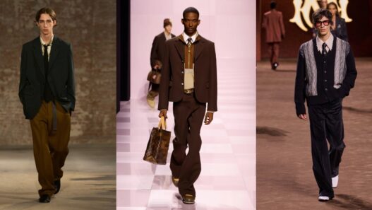 Soldan Sağa: AMI Paris, Louis Vuitton, AMIRI
