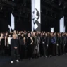 Emporio Armani Sonbahar/Kış 2025 Defilesi'nden Giorgio Armani ve Modeller