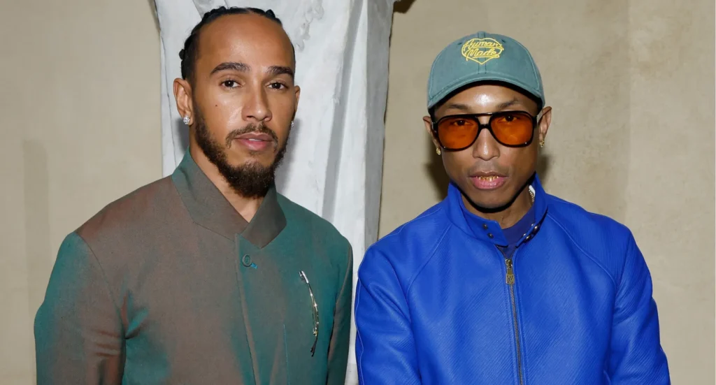 Lewis Hamilton and Pharrell Williams Kostüm Enstitüsü'nün basın toplantısından. 09 Ekim 2024, New York. (Fotoğraf: Taylor Hill)