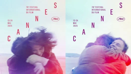 Hartland Villa tarafından tasarlanan 2025 Cannes Film Festivali posteri.