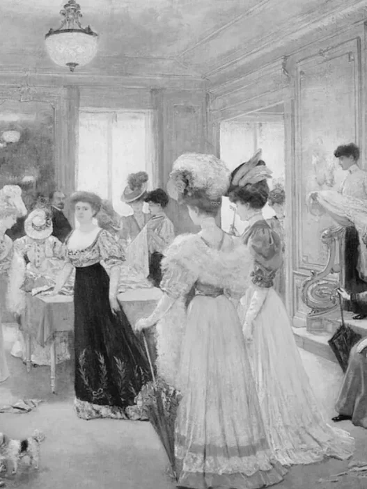 Five Hours at Paquin, Henri Gervex (1906)